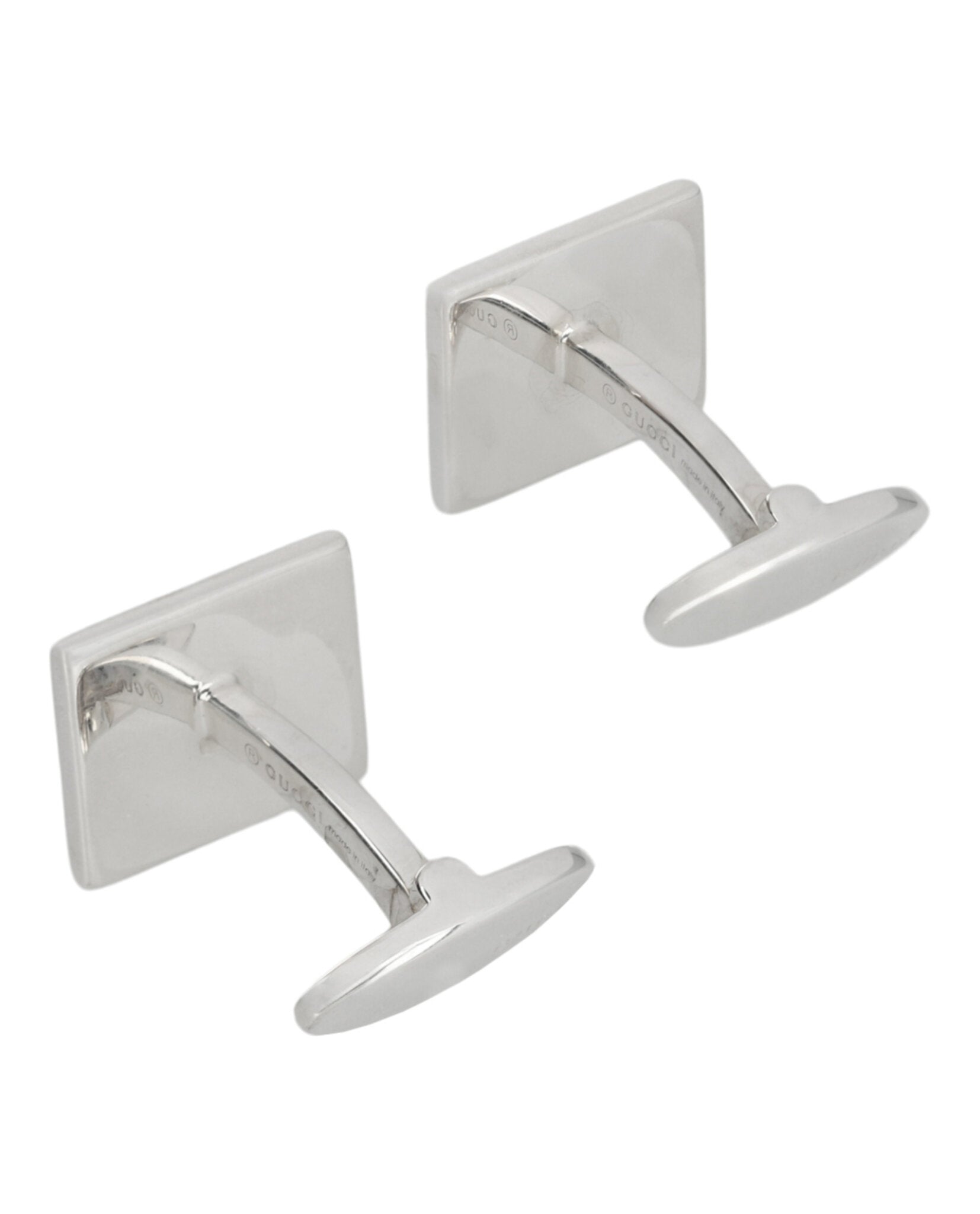 Sterling Silver Horsebit Cufflinks
