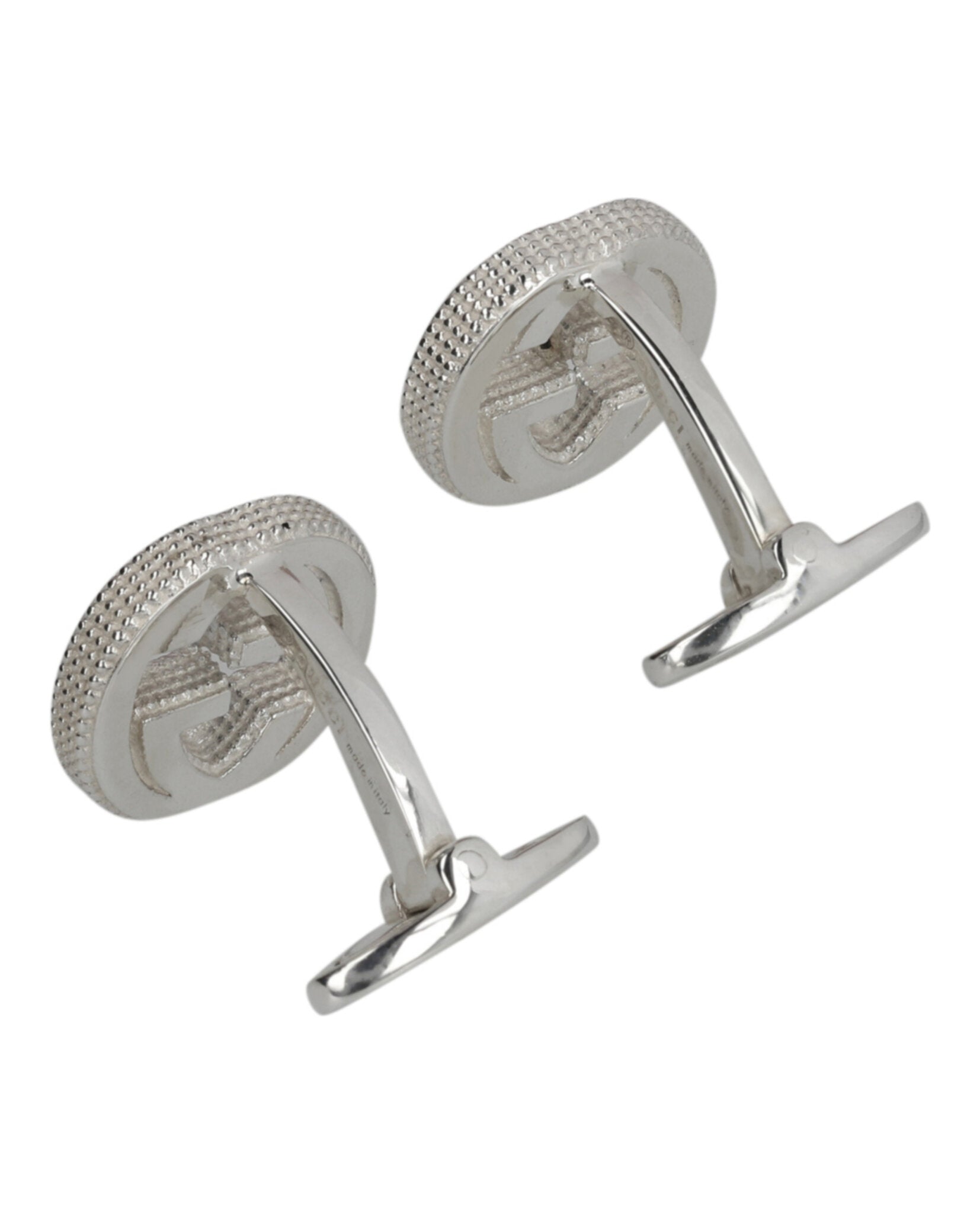 Sterling Silver Interlocking Cufflinks