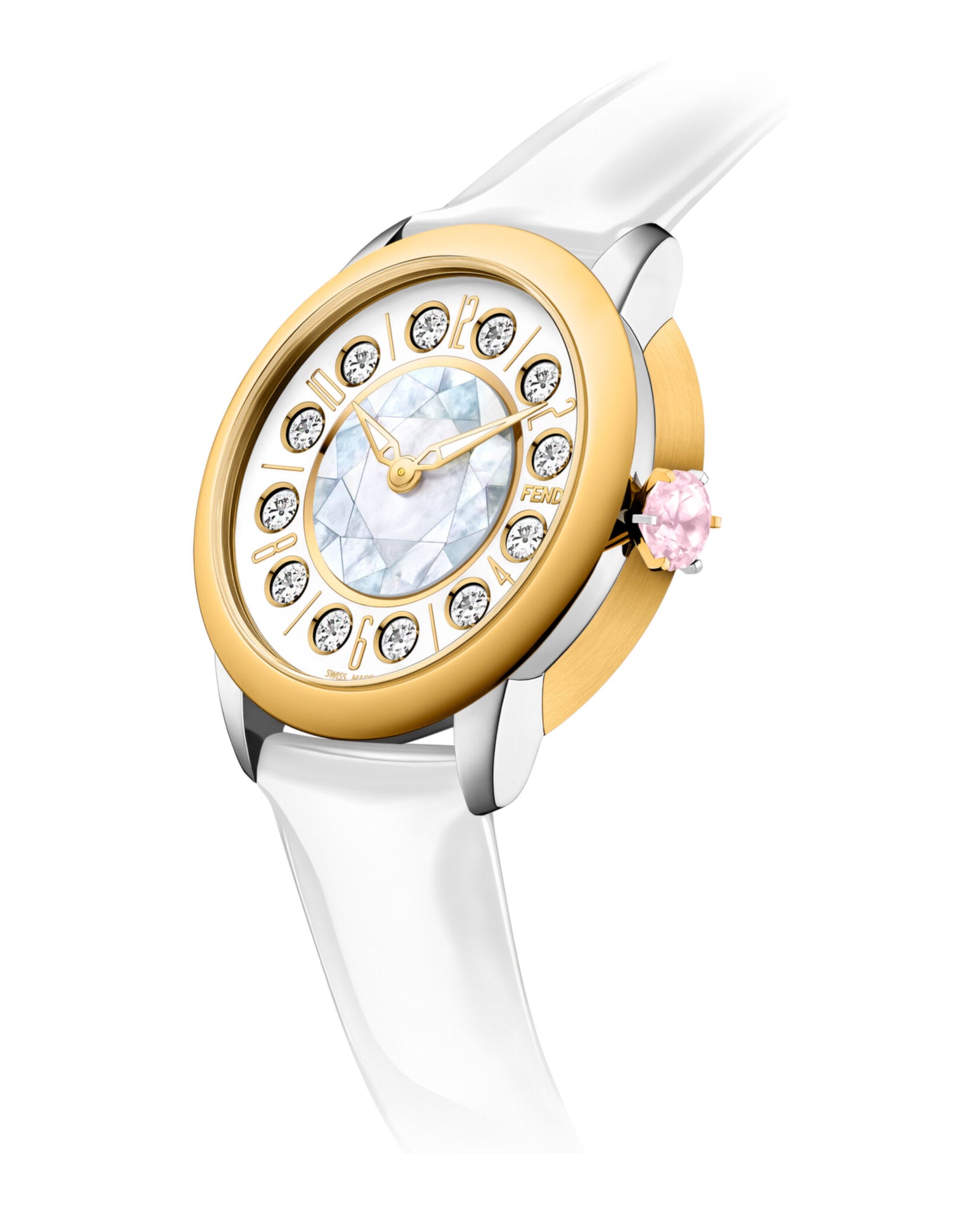 Fendi Ishine Mother of Pearl Watch