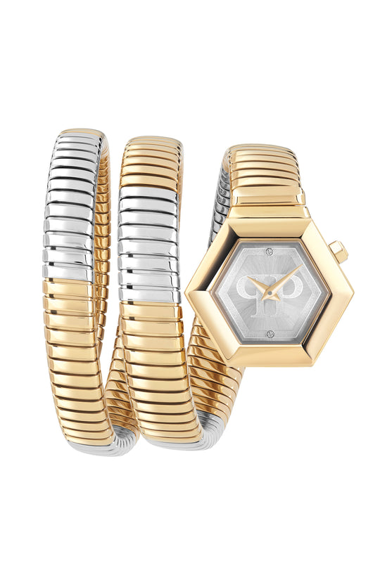 Philipp Plein $nake Hexagon Bracelet Watch