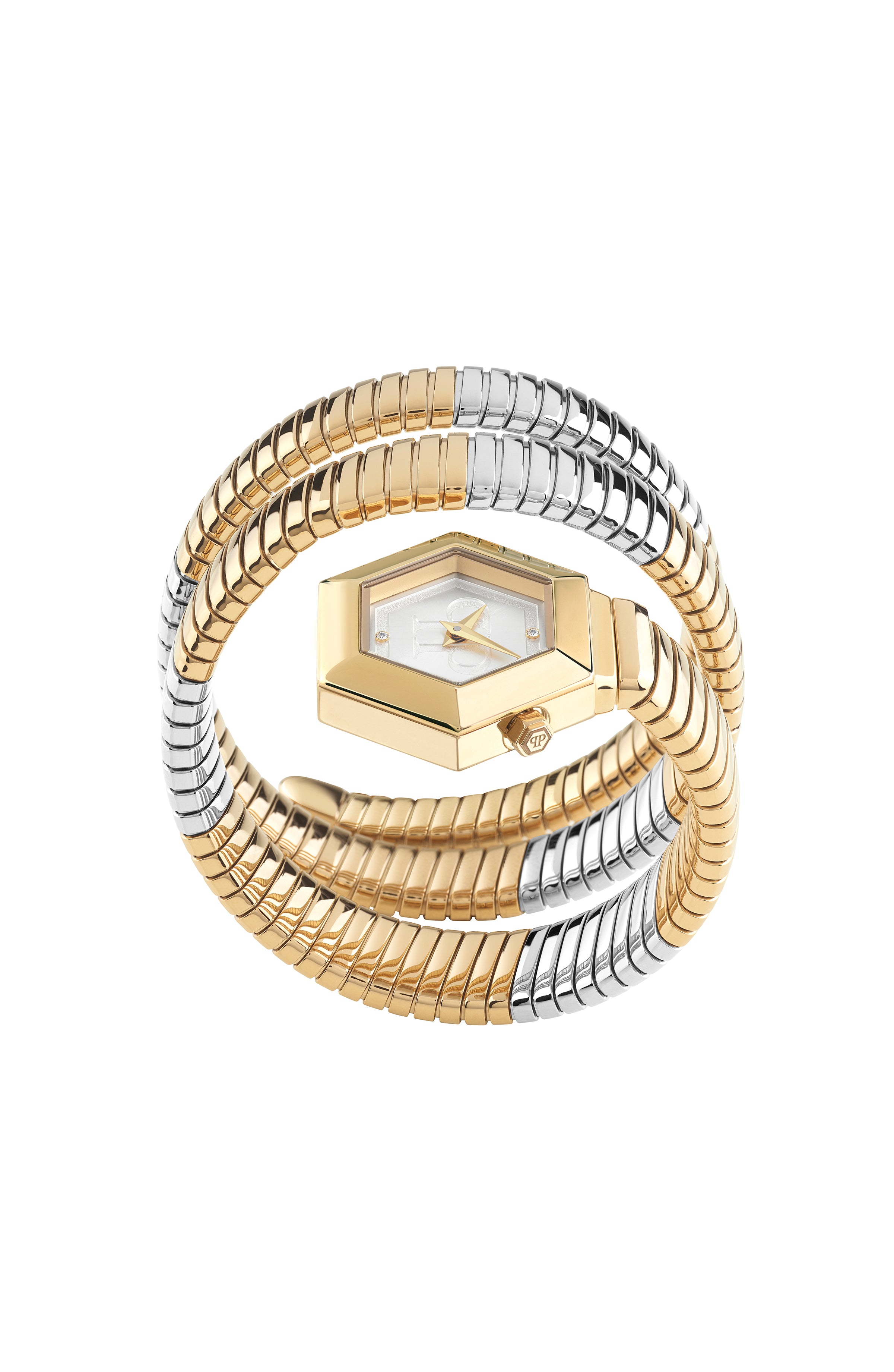 Philipp Plein $nake Hexagon Bracelet Watch