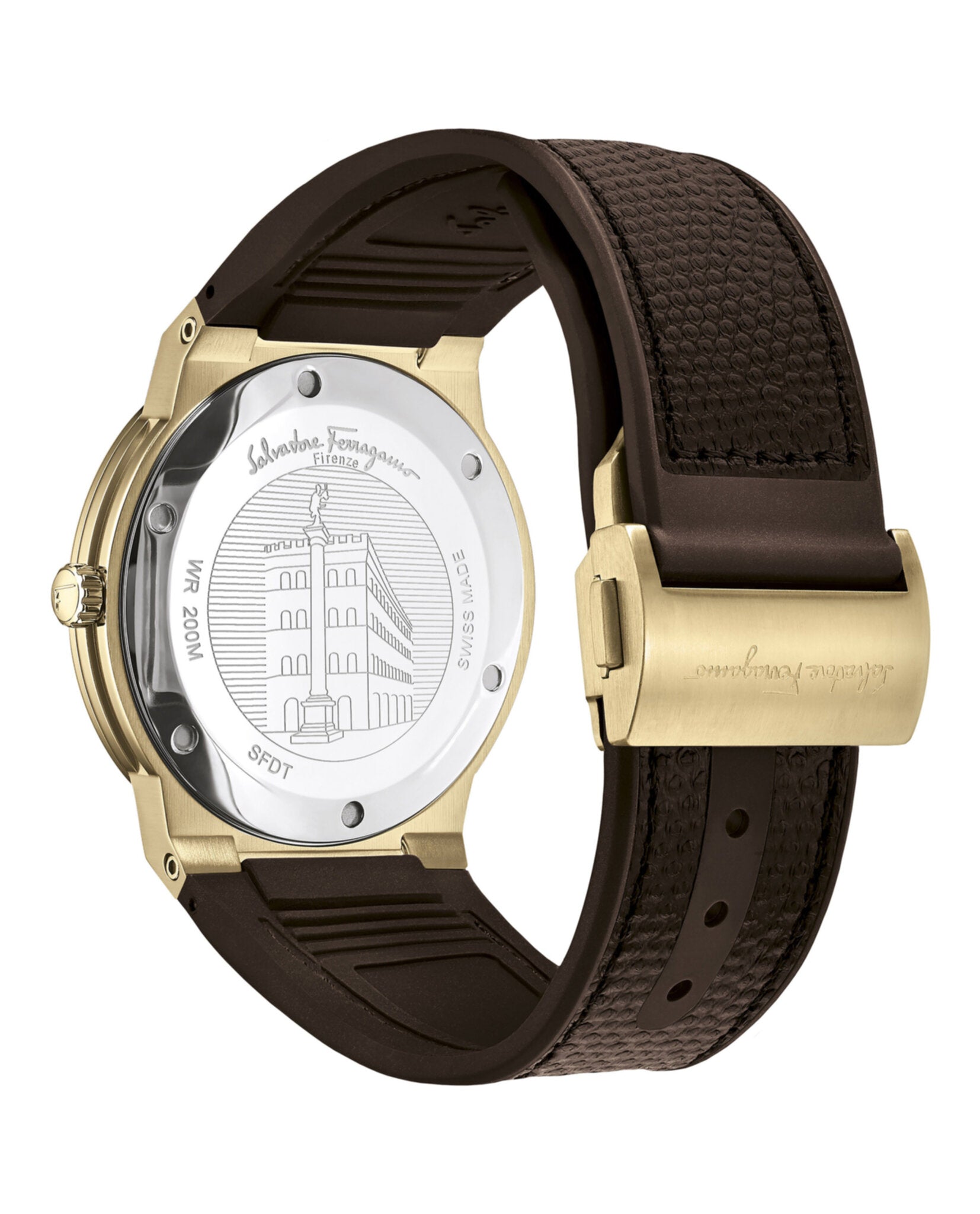 Salvatore Ferragamo Mens F-80 Slim | MadaLuxe Time – Direct Luxury