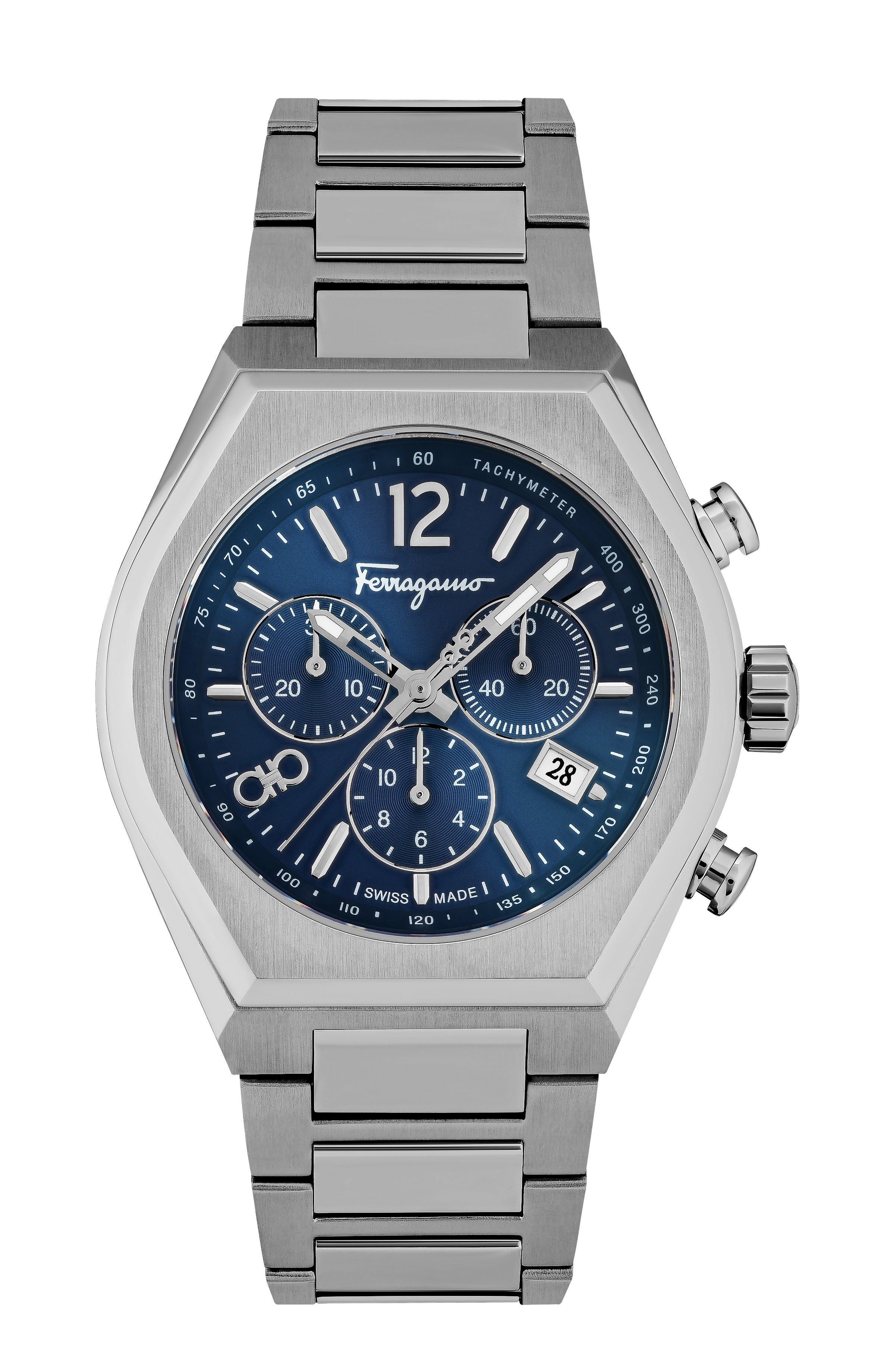 Salvatore ferragamo chronograph watch sale