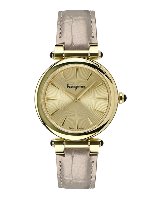 Salvatore Ferragamo Idillio Leather Watch