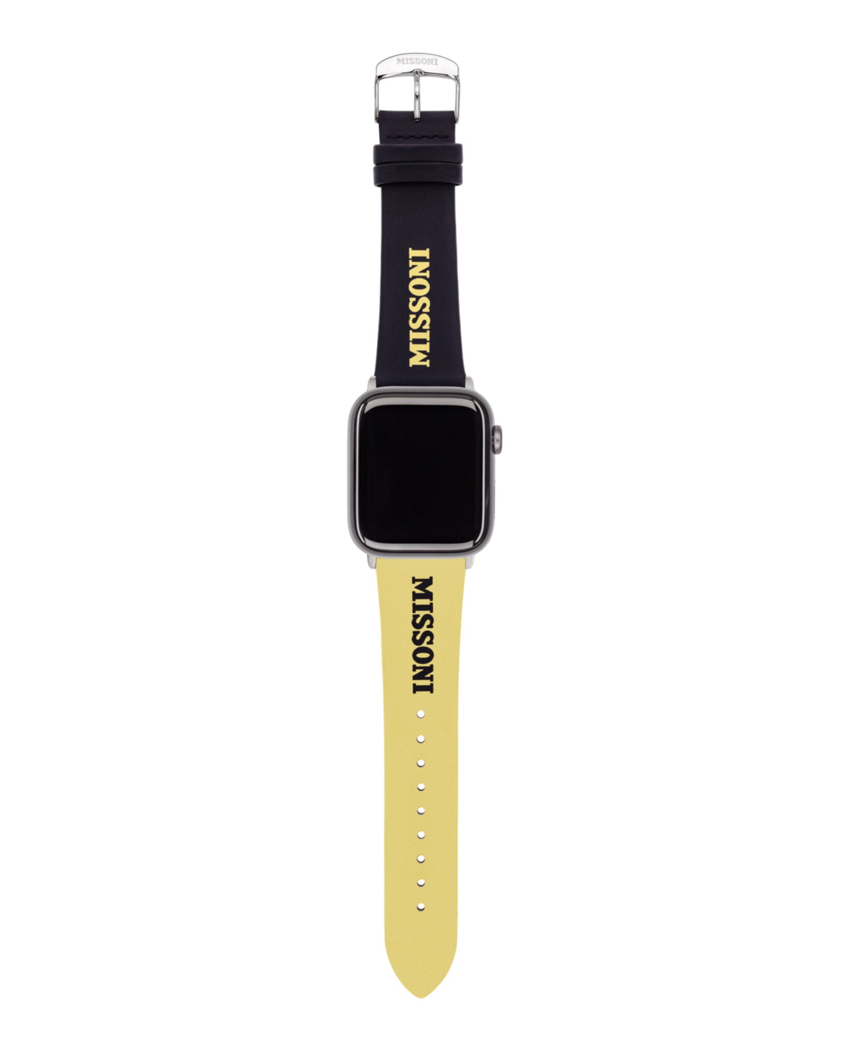 Zigzag Leather Apple Watch Strap