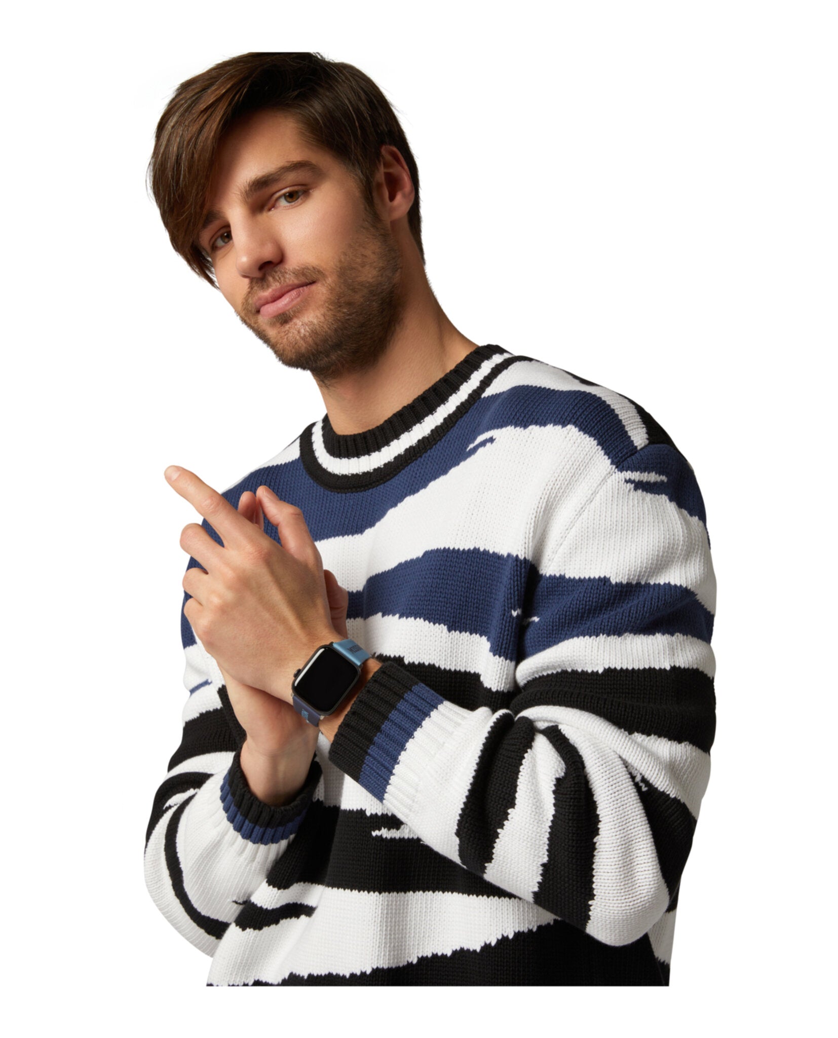 Missoni Zigzag Leather Apple Watch® Strap