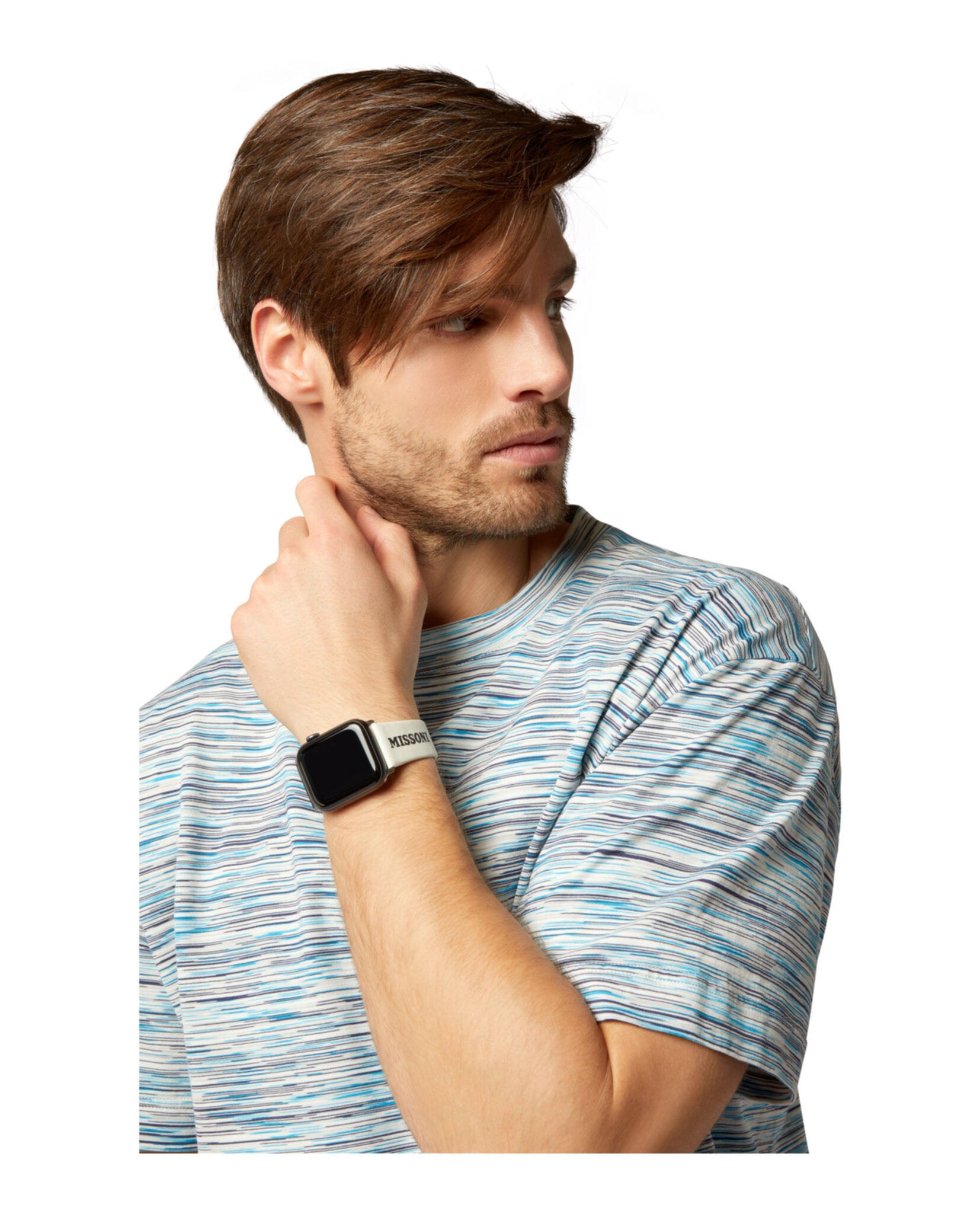 Missoni Zigzag Leather Apple Watch® Strap