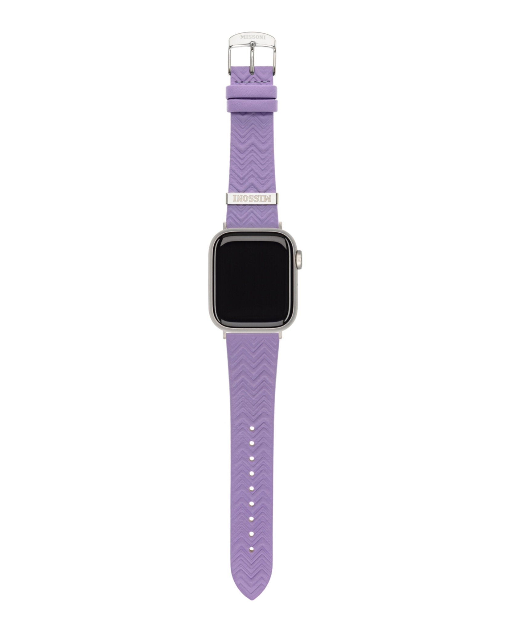 Zigzag Leather Apple Watch Strap