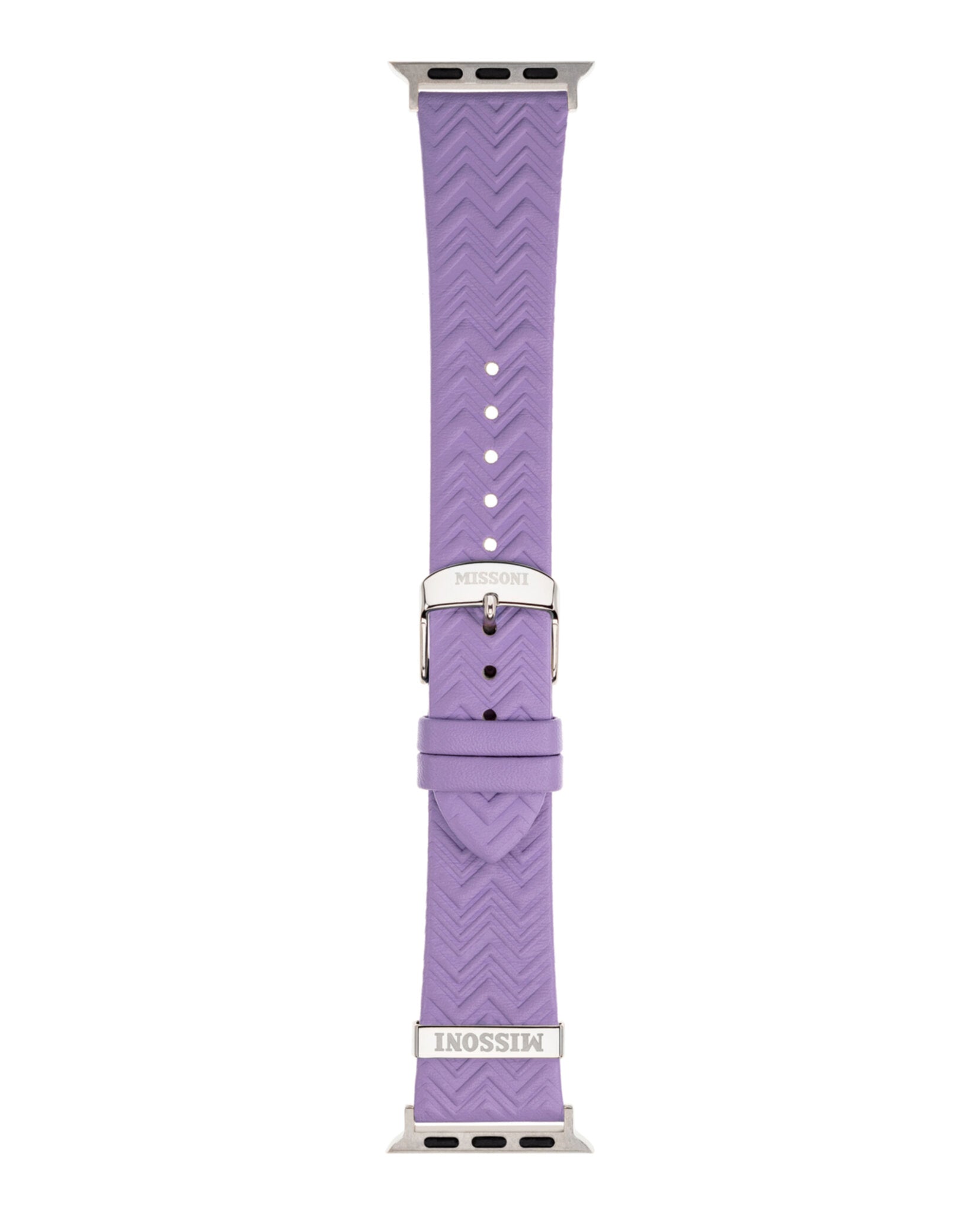 Zigzag Leather Apple Watch Strap