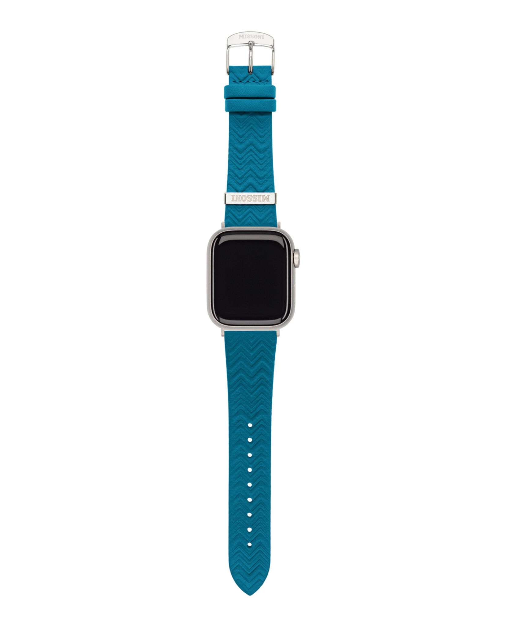 Zigzag Leather Apple Watch Strap