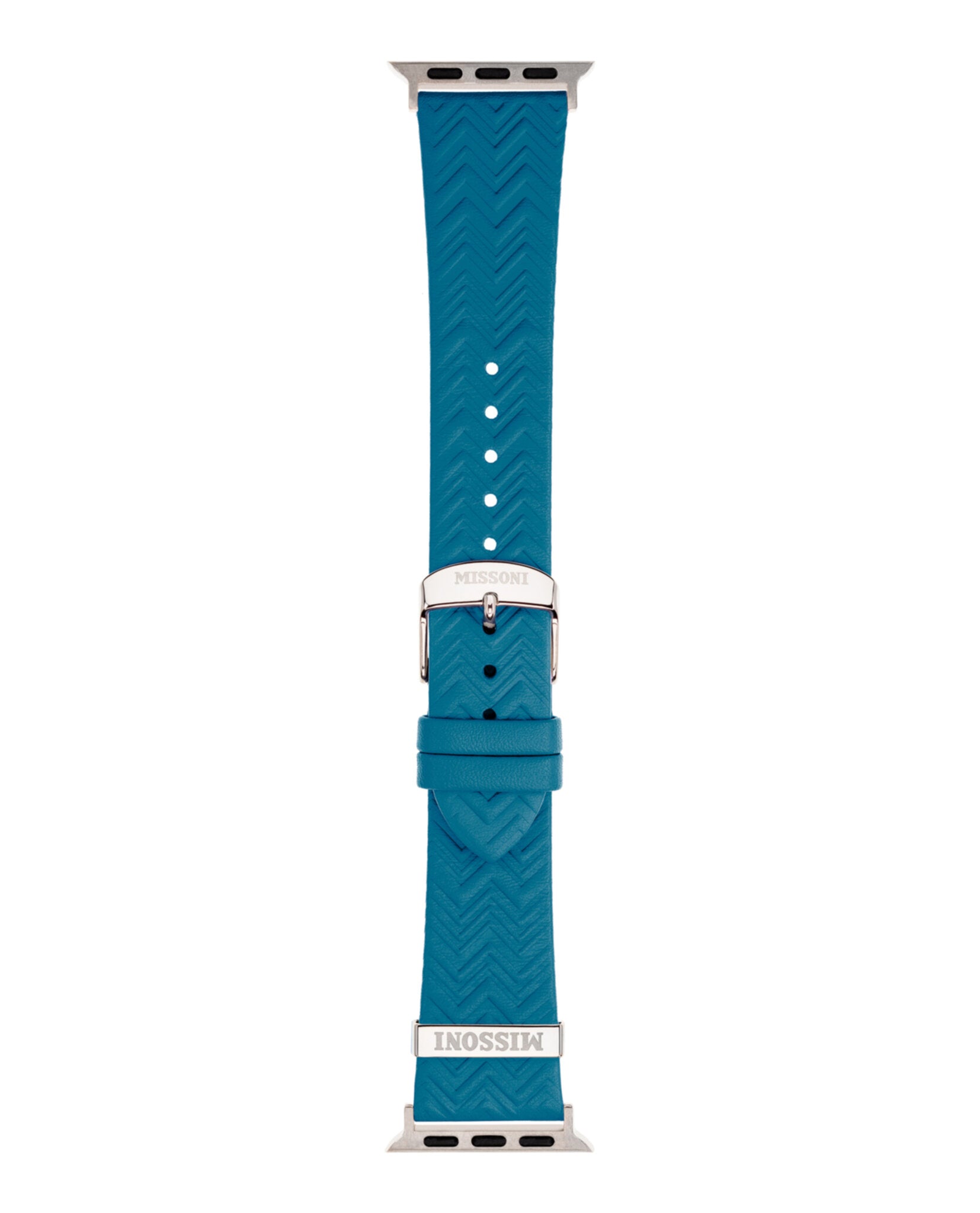 Zigzag Leather Apple Watch Strap