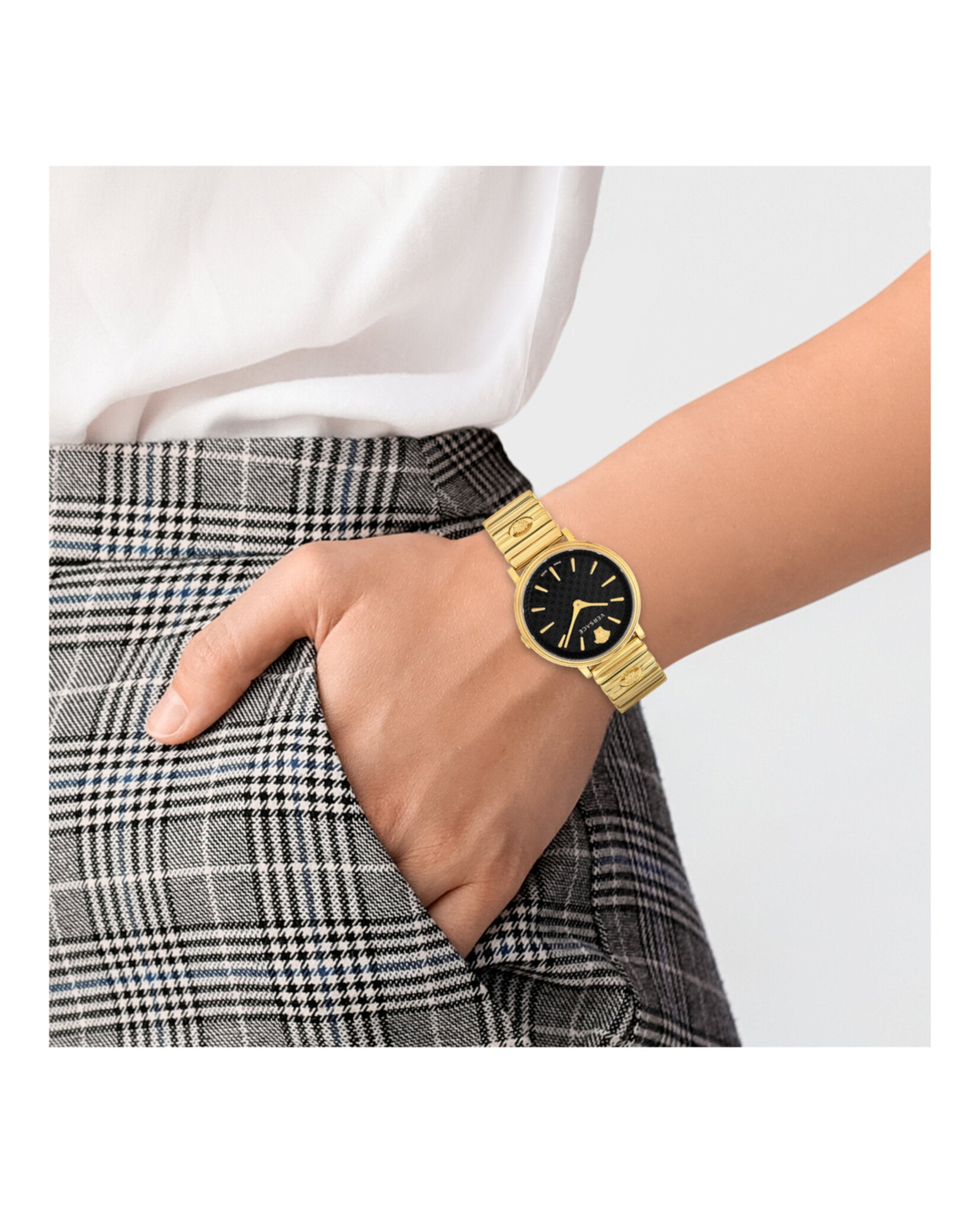 V-Circle Logomania Bracelet Watch