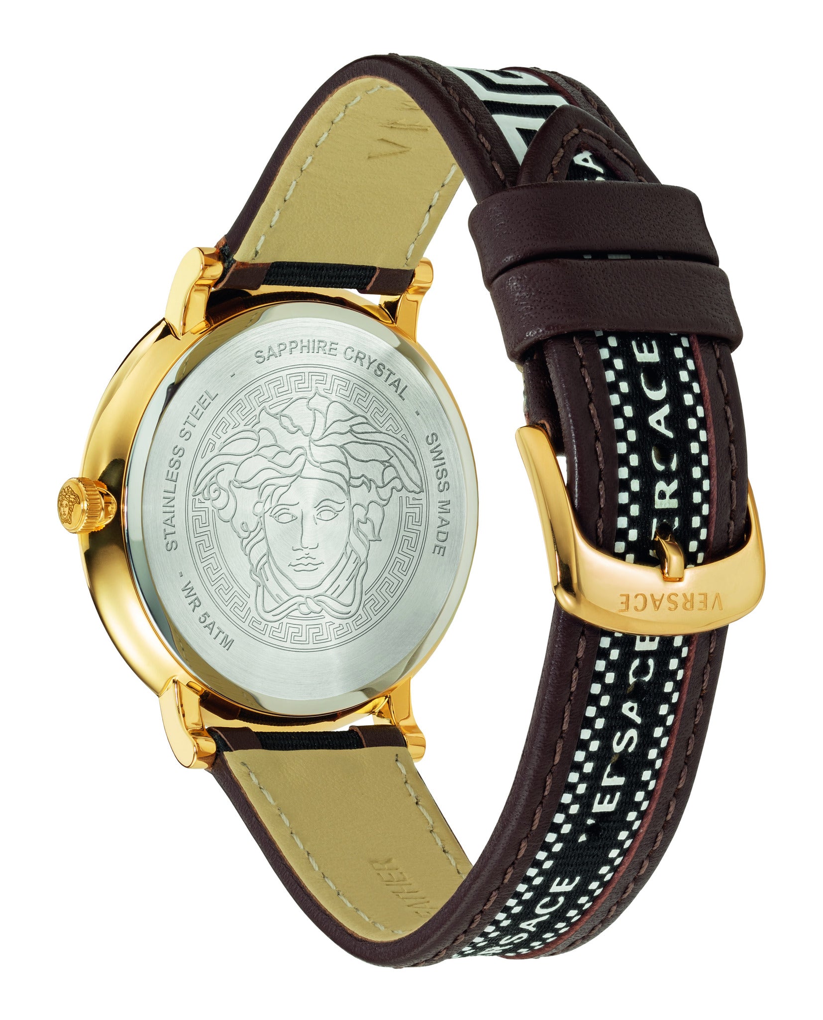 Versace V-Circle Greca Edition Bracelet Watch