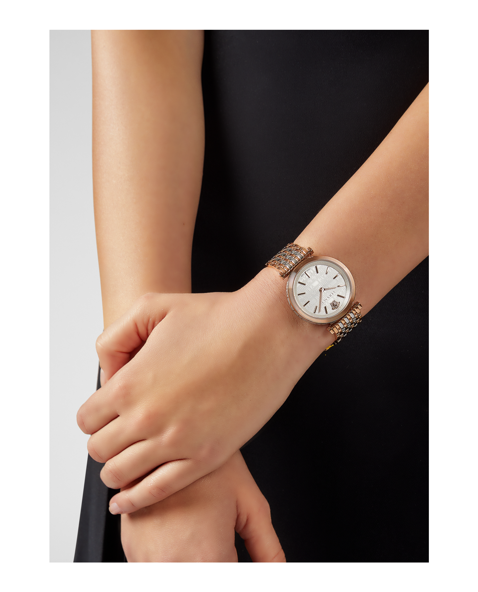 V-Twist Stainless Steel Watch