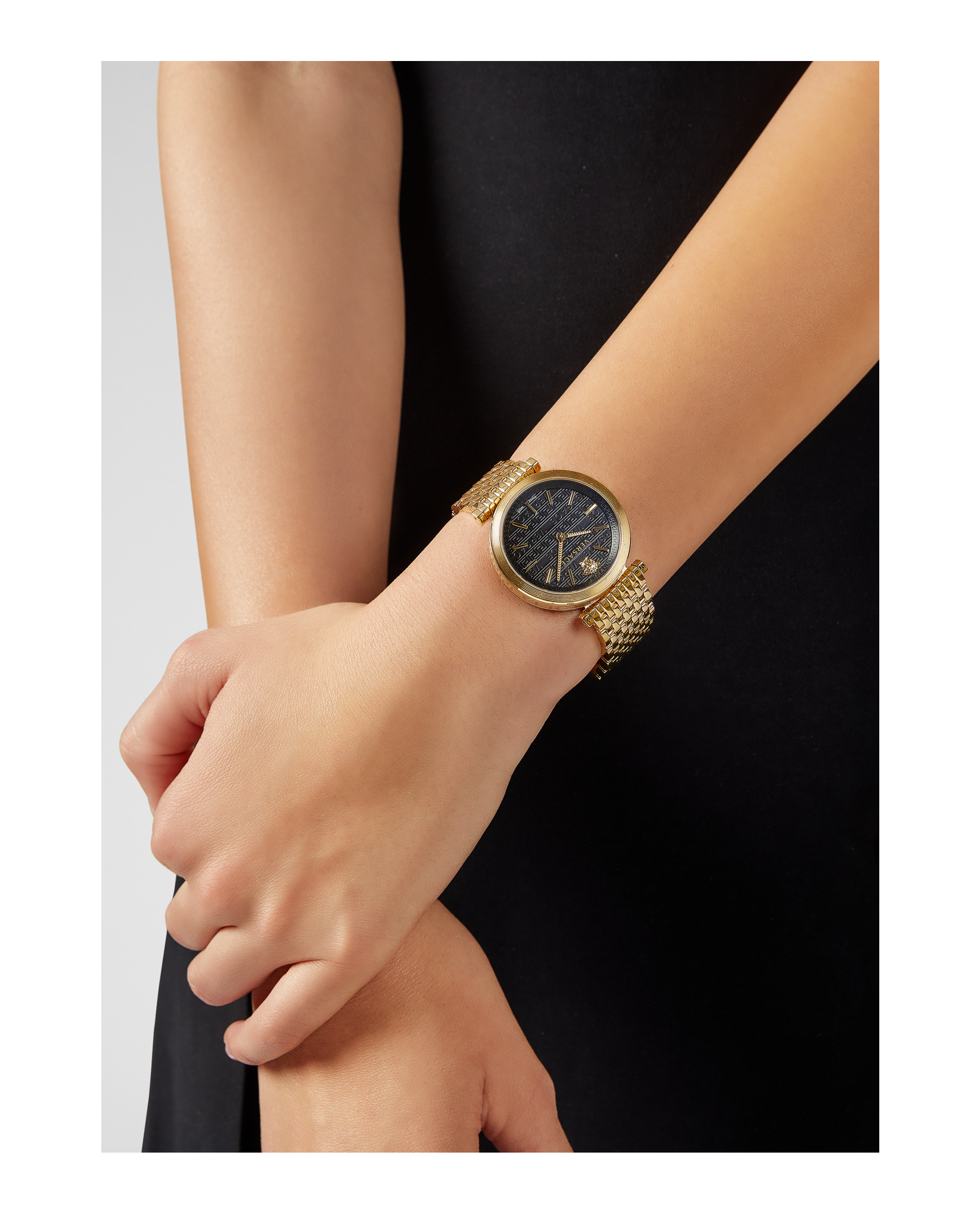V-Twist Stainless Steel Watch