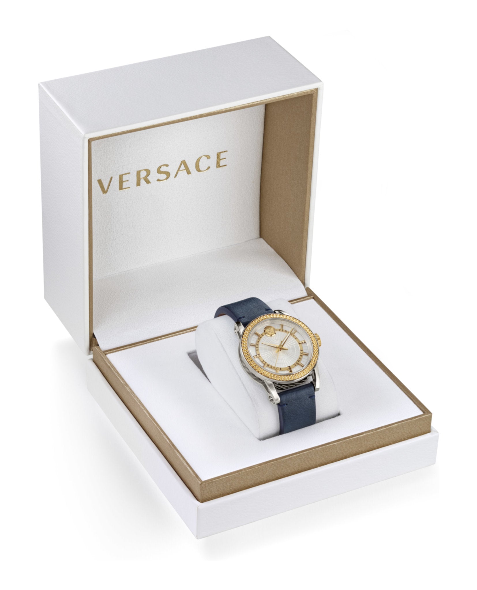 Versace Code Leather  Watch