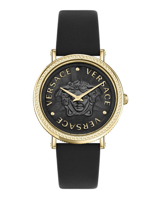 V-Dollar Leather Watch