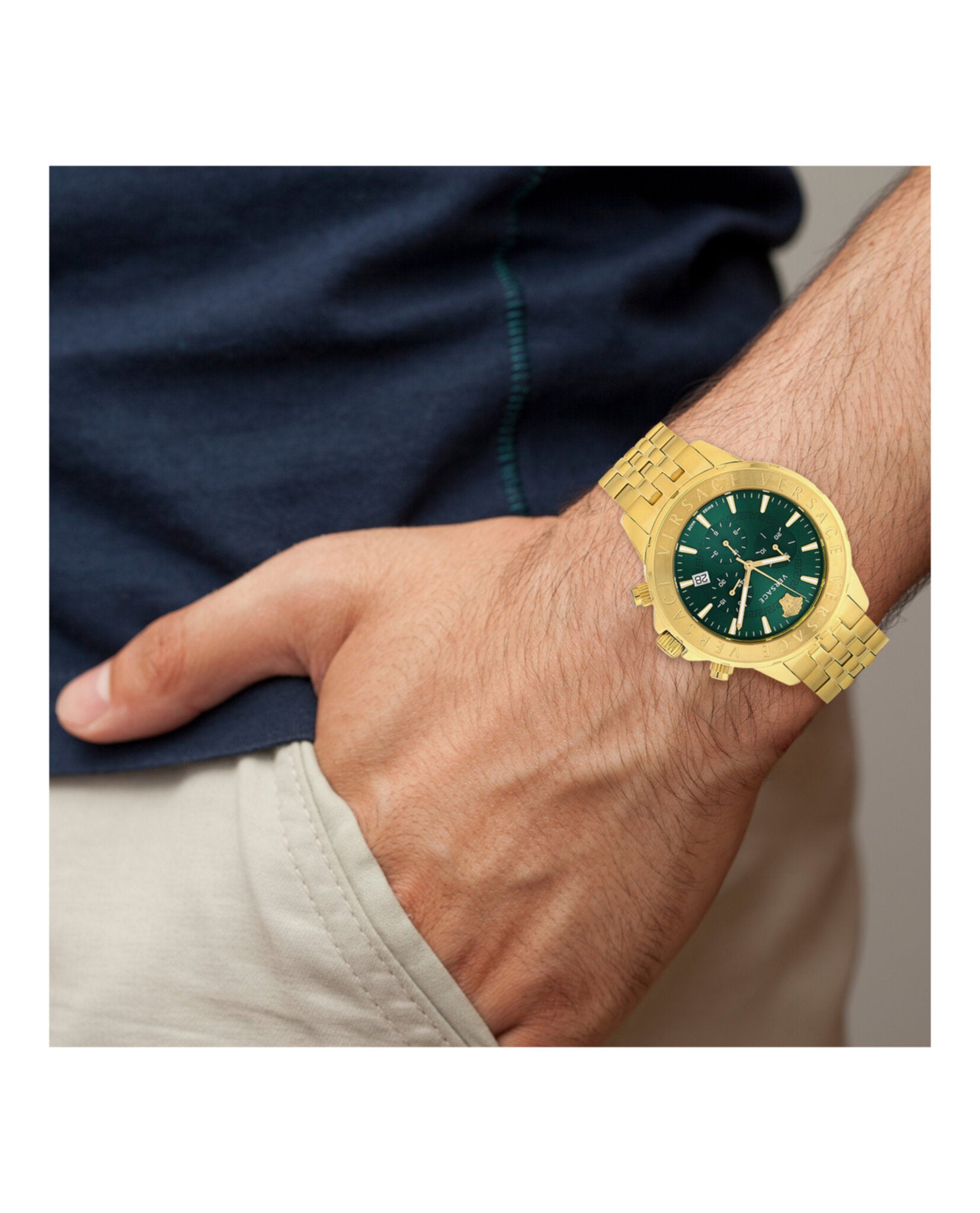 Chrono Signature Steel Watch