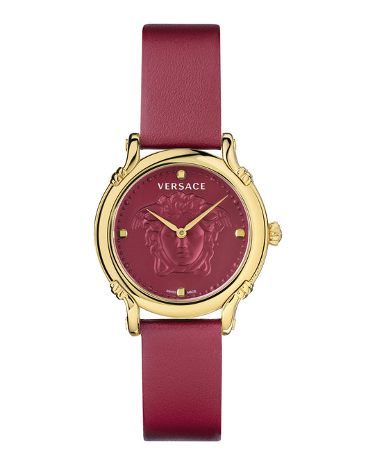Safety Pin Leather Watch